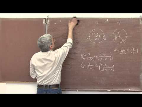 Видео: Лекция 145. Емкость двухпроводной линии