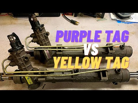 Видео: Модернизация рулевой рейки с быстрым передаточным отношением для E46 M3: сравнение 712 ZHP Yellow...