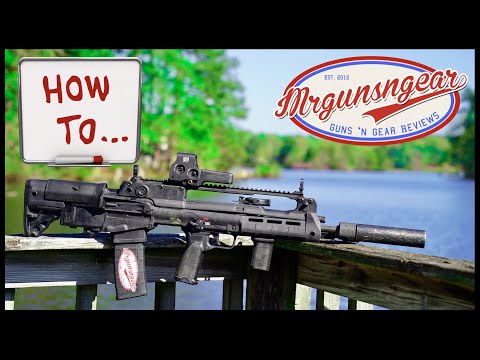 Видео: Как разобрать, почистить и смазать винтовку Springfield Hellion Bullpup