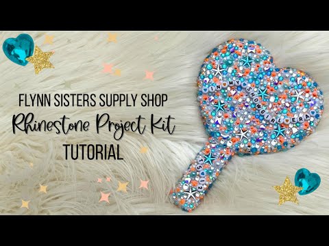 Видео: Мини-набор для начинающих со стразами от Flynn Sisters Supply Shop