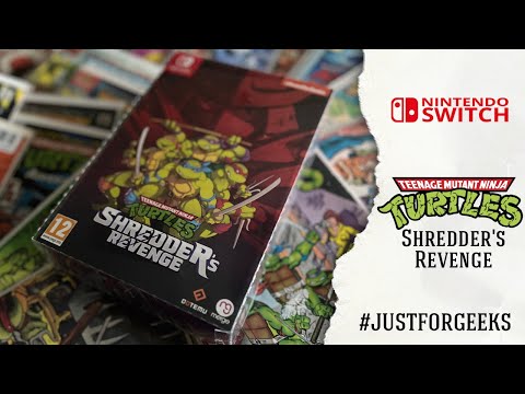 Видео: Распаковка коллекционки Teenage Mutant Ninja Turtles  Sredder's Revenge