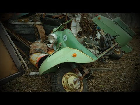Видео: Оживление двигателя Т200М. Мотороллер Турист. Реставрация. Начало