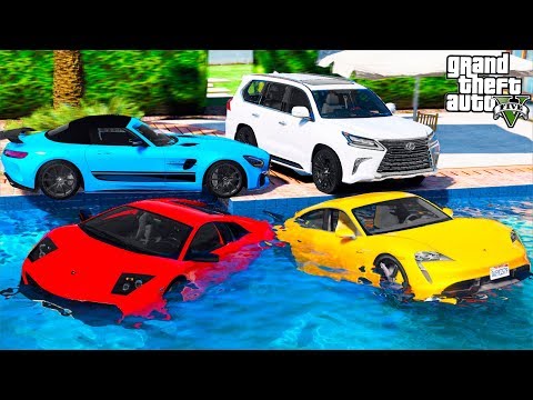 Видео: БИТВА ВОРОВ В GTA 5 - ЭТО ШОК! НАШЁЛ САМЫЙ НОВЫЙ ЭЛЕКТРОМОБИЛЬ ПОРШ ТАЙКАН! 🌊ВОТЕР