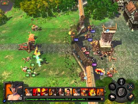 Видео: Heroes V — Зехир VS Биара (без потерь войск)