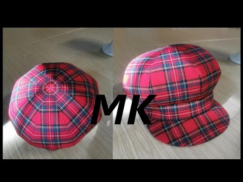 Видео: DIY🎈МК по пошиву восьмиклинной кепки с козырьком🎩Инна Сорокодумова🎈