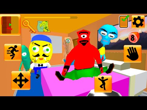 Видео: НОВЫЙ СОСЕД В ДОМЕ! обновленная Игра СПАНЧ боб ДЕЛАЮ КОНЦОВКУ - Plankton Gang. Sponge Neighbor