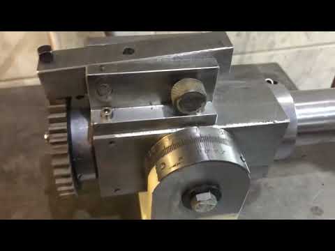 Видео: Самодельная универсальная бабка для заточного станка ВЗ319 но можно использовать и на других.