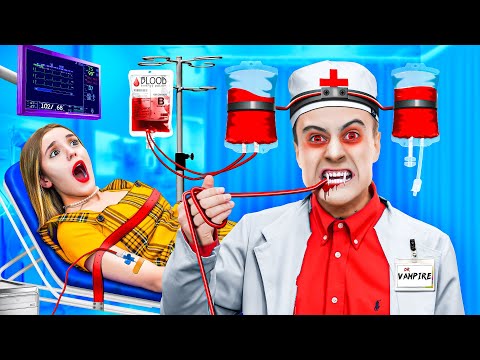 Видео: Бедная VS Богатая Вампирша в Больнице! Моя Лучшая Подруга Вампир