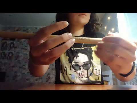Видео: ASMR | АСМР по одни с барабанные палочкам (?) это свершилось