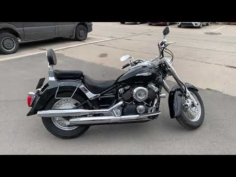 Видео: Краткий обзор.  Запуск  двигателя  Yamaha drag star 400