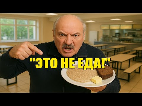 Видео: "Это что за помои!" – Лукашенко увидел завтрак студентов и пришёл в ярость