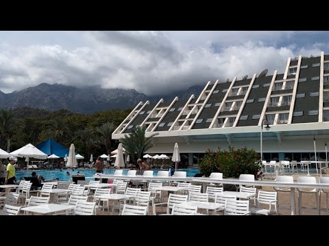 Видео: Queen’s Park Resort Goynuk 5*  18.09.24( номер, еда + рыбный А-ля  карт, пляж , немного территории )