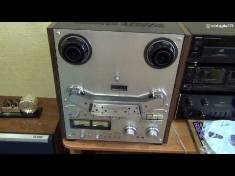 Видео: Катушечный магнитофон Akai GX-635 D
