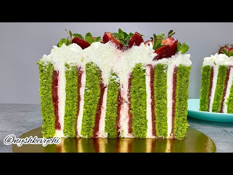 Видео: НЕЗВИЧНИЙ 🍓ШПИНАТНИЙ ТОРТ З ПОЛУНИЦЕЮ🍓