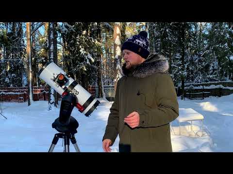 Видео: Труба GSO 6" F/4 M-LRN OTA - обзор, впечатления и особенности.