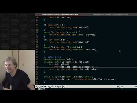 Видео: Лекция 44. Deducing this. CTAD. Structured bindings, tuples