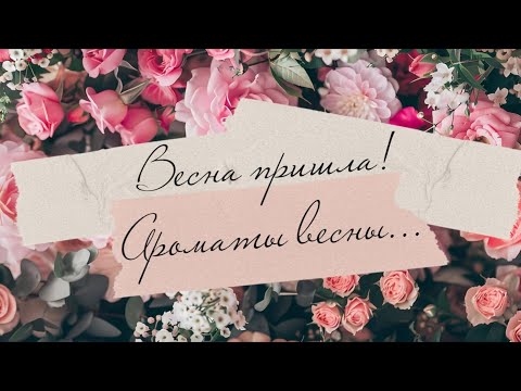 Видео: Ароматы на весну🌿Цветочное настроение вместе с бюджетными ароматами🌸