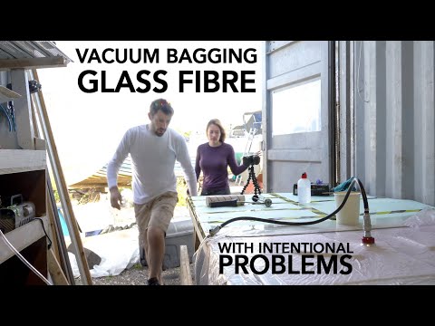 Видео: Испытание вакуумного ламинирования — устранение потенциальных проблем. Проект Arctic Vehicle BERN...