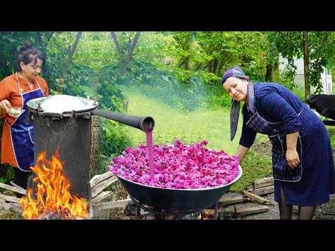 Видео: Приготовление розовой воды и цветочного варенья весной - 1 час лучших цветочных рецептов