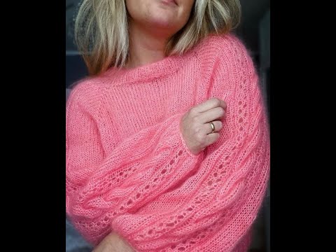 Видео: Красивые модели спицами. Схемы вязания.