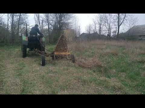 Видео: Самодельный Кир к трактору Т - 25. Испытания.