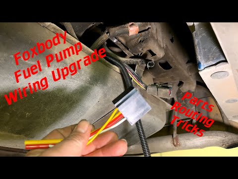 Видео: Что нужно знать о модернизации проводки топливного насоса Foxbody Mustang