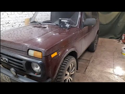 Видео: Нива. Установка сигнализации с автозапуском аналоги StarLine А91. KGB, Tomahawk, Centurion, Fighter