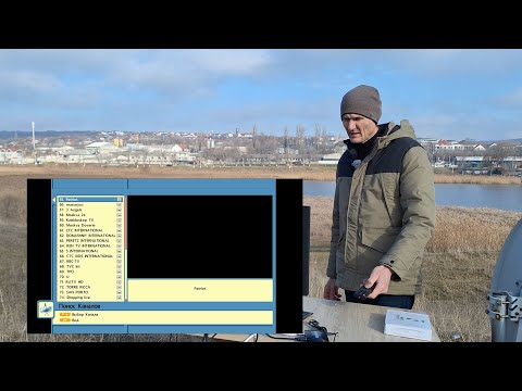 Видео: Бесплатные каналы ABS 75E + Экспресс 80E и настройка спутниковой антенны небольшого диаметра 70cm