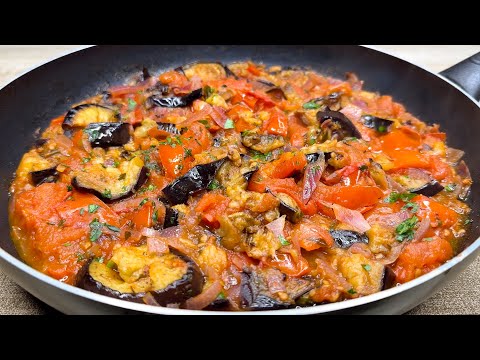 Видео: Невероятно вкусные баклажаны! Нет мяса! Легкий и дешевый ужин готов за считанные минуты!