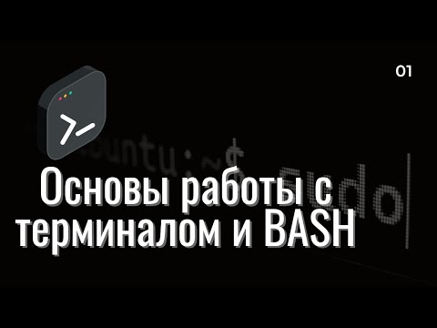 Видео: Основы работы с терминалом и BASH | Основные команды терминала. Первый скрипт на BASH.