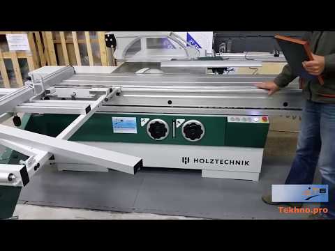 Видео: Форматно раскроечный станок D 405M HOLZTECHNIK (обзор) - Tekhno.pro - деревообрабатывающие станки