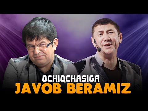 Видео: Хандалак - Очикчасига жавоб берамиз | Xandalak - Ochiqchasiga javob beramiz