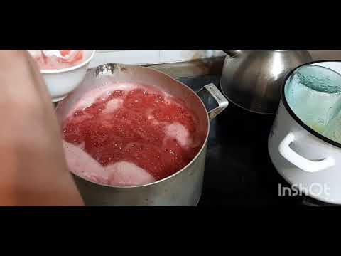 Видео: Варенье из замороженной клубники