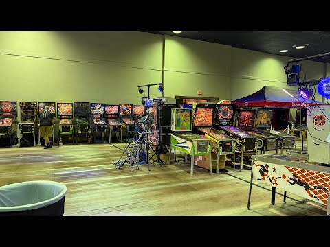 Видео: Предварительный тур к выставке Houston Arcade Expo 2025! Пинбол! #pinball #pinballmachine
