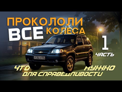 Видео: Соседи прокололи колеса. Как наказать преступников? Часть 1 @akolyakin @kolyakich