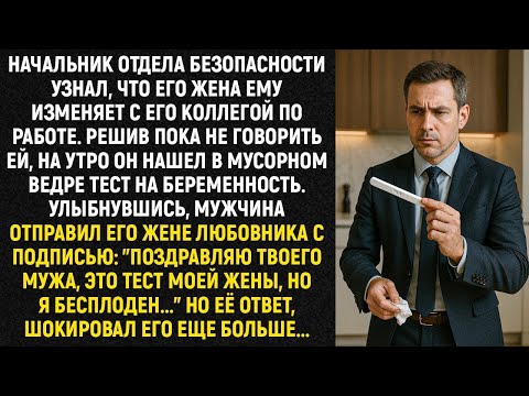 Видео: Начальник отдела безопасности узнал, что его жена ему изменяет с его коллегой по работе...