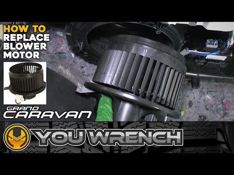 Видео: Как заменить электродвигатель вентилятора - Dodge Grand Caravan (2008-2020)