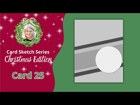 Видео: Простой эскиз праздничной открытки, который вам стоит попробовать!