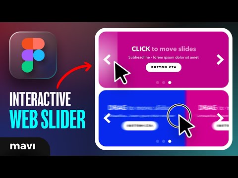 Видео: Создайте интерактивный веб-слайдер в Figma