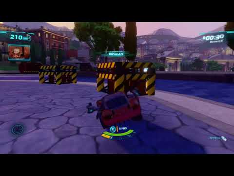 Видео: Тачки 2 (Xbox 360) - Охота - Легкая Сложность - Пулеметы - Арена Италии - Молния Великий