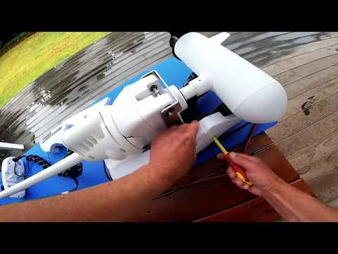 Видео: Как заменить рулевой узел на Minn Kota Ulterra 2020.