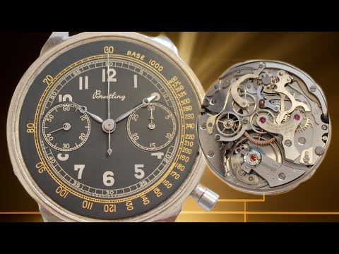Видео: Часы Breitling. Хронограф .  ВЫБРОСИТЬ ? НЕТ ! Я сделал из них шедевр ! Репассаж.