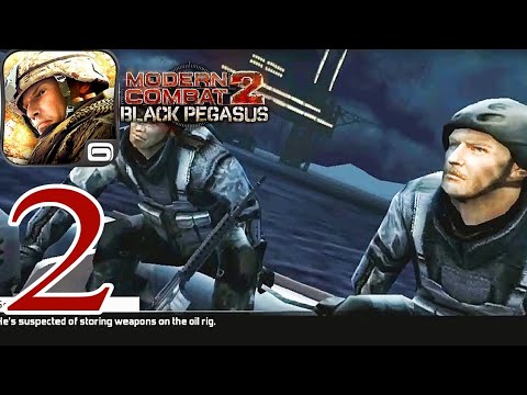 Видео: Modern Combat 2:Black Pegasus. Прохождение. #2. Oil Slick