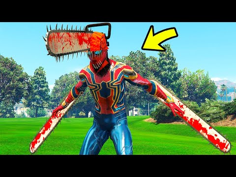 Видео: КАК ЧЕЛОВЕК ПАУК СТАЛ ЧЕЛОВЕКОМ БЕНЗОПИЛА в ГТА 5 МОДЫ! SPIDER MAN и ОБЗОР МОДА в GTA 5 ВИДЕО