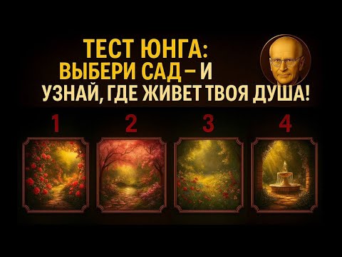 Видео: В КАКОМ САДУ ЦВЕТЁТ ТВОЯ ЭНЕРГИЯ? 🌸