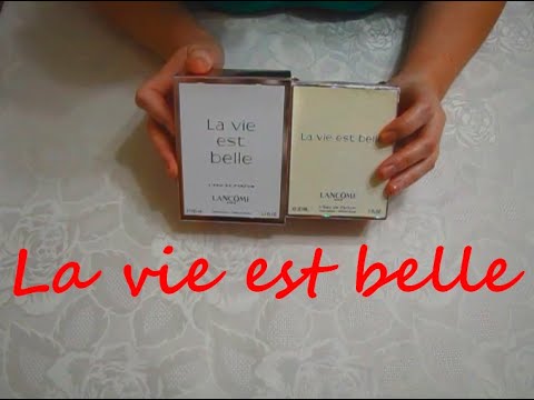 Видео: Lancome La Vie Est Belle. Новодел против стародела.