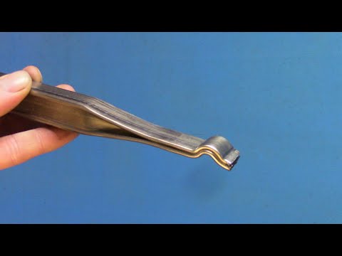 Видео: Что творит этот парень! Из профильной трубы! Холодная ковка