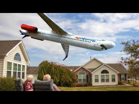 Видео: Пассажиры 8 минут висели вниз головой, чтобы спастись в страшной авиакатастрофе