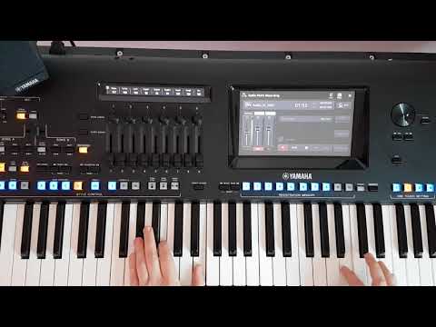 Видео: Белые pозы - Jurij Shatunov - Bielyje rozy ☆Yamaha GENOS☆