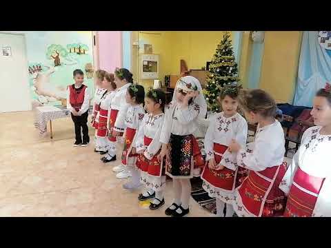 Видео: ДГ37"Пламъче "-" Коледари в група Калинка 4-2024 "